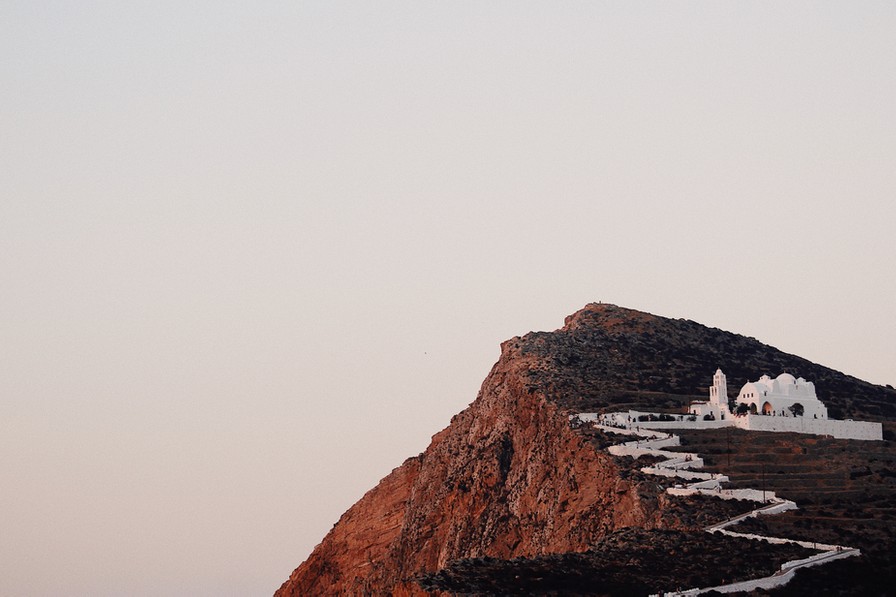 Billede af kapel på Folegandros
